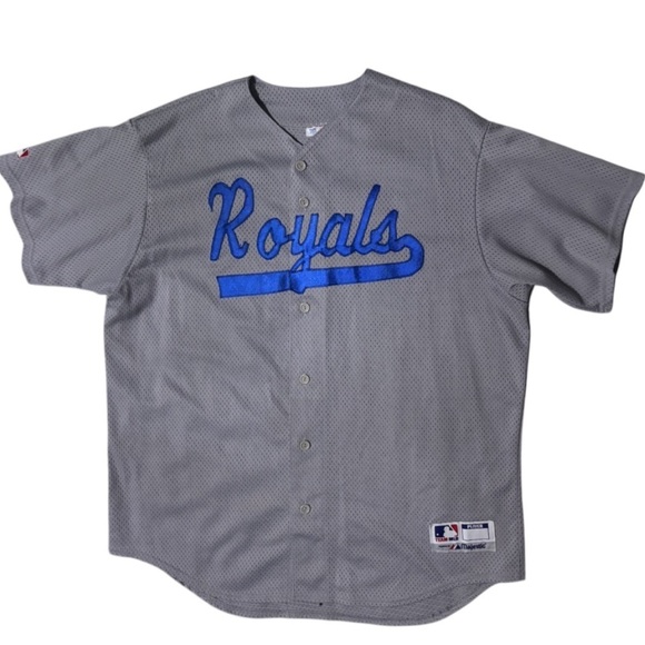 Majestic Other - MAJESTIC Men’s Kansas City Royals Gray Jersey